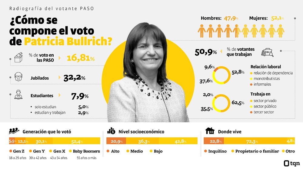 Taquion. Radiografia del votante de Bullrich